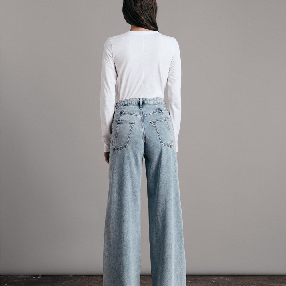 rag & bone Light Blue Flare & Wide Leg Jeans - Picture 3 of 14